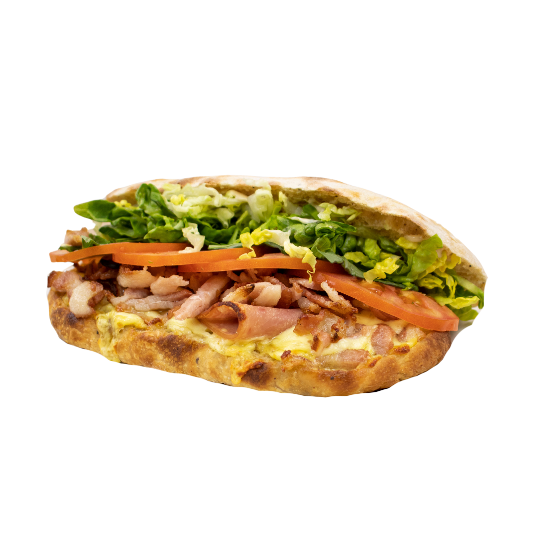 Hamburguesa servida con pan brioche de Línea Standard